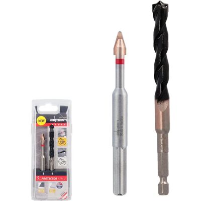 ALPEN Fliesenbohrer - Ø 8 mm - Sehr Harte Materialien, 2 Stück ALPEN Fliesenbohrer - Ø 8 mm - Sehr Harte Materialien, 2 Stück