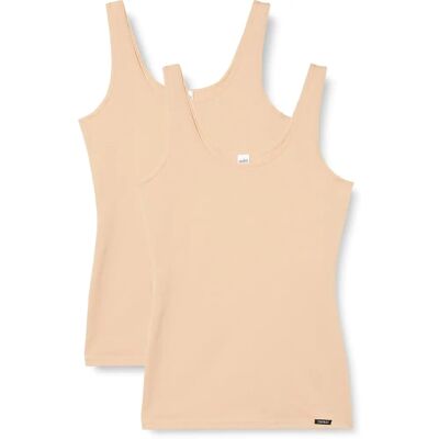 Skiny 2-pack w kolorze skóry z bawełnianą topem - Top Skiny 2-pack w kolorze skóry z bawełnianą topem - Top