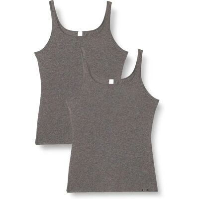 Skiny Model 38 - Top bawełniany - Zestaw 2 sztuki - Szary Skiny Model 38 - Top bawełniany - Zestaw 2 sztuki - Szary