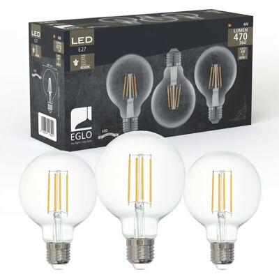 EGLO Modell G80 Globe 3er Set - Leuchtmittel EGLO Modell G80 Globe 3er Set - Leuchtmittel