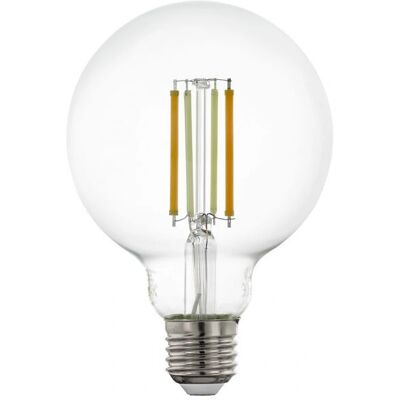 Bombilla inteligente EGLO G95 - Vidrio transparente con Zigbee y Bluetooth Bombilla inteligente EGLO G95 - Vidrio transparente con Zigbee y Bluetooth