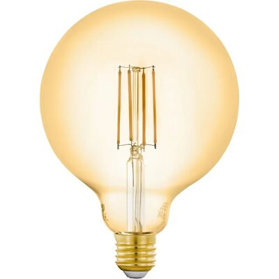 EGLO G125 Amber Smart LED-lampa - Vintage, 2200K EGLO G125 Amber Smart LED-lampa - Vintage, 2200K