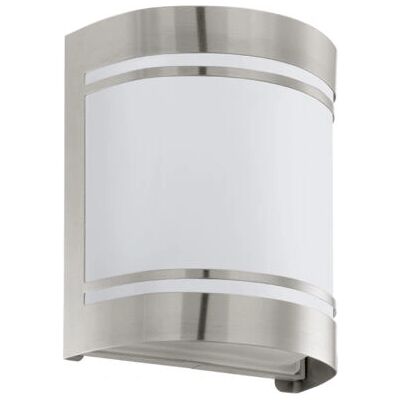 Eglo Cerno Außenwandlampe aus Edelstahl - IP44, E27, 40W Eglo Cerno Außenwandlampe aus Edelstahl - IP44, E27, 40W
