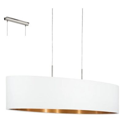 Eglo Pasteri Ovale Pendelleuchte - 120W Modernes Design Eglo Pasteri Ovale Pendelleuchte - 120W Modernes Design