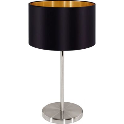 Lampada da tavolo Eglo Maserlo Nero Oro Nichel - Lampada da tavolo Lampada da tavolo Eglo Maserlo Nero Oro Nichel - Lampada da tavolo