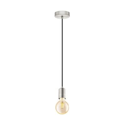 Eglo Yorth Vintage Pendelleuchte - Satin Nickel - E27 - 60W Eglo Yorth Vintage Pendelleuchte - Satin Nickel - E27 - 60W