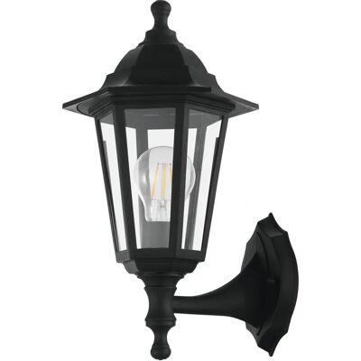 EGLO DUANERA E27 Wand- & Deckenleuchte - IP44, Schwarz EGLO DUANERA E27 Wand- & Deckenleuchte - IP44, Schwarz