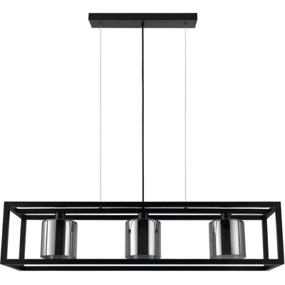 EGLO BRISLING Pendelleuchte - Stahl, Schwarz, 110cm Höhe EGLO BRISLING Pendelleuchte - Stahl, Schwarz, 110cm Höhe