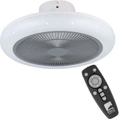 EGLO Kostrena Kompakt Grauer Deckenventilator - Einstellbare Geschwindigkeit, LED-Licht EGLO Kostrena Kompakt Grauer Deckenventilator - Einstellbare Geschwindigkeit, LED-Licht