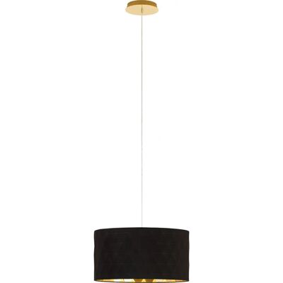 Eglo Dolorita Hängeleuchte - Modern, Ø 50cm, Schwarz Gold Eglo Dolorita Hängeleuchte - Modern, Ø 50cm, Schwarz Gold
