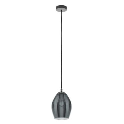 Eglo Estanys Hängelampe E27 - Moderner Stil, Schwarz, Oval Eglo Estanys Hängelampe E27 - Moderner Stil, Schwarz, Oval