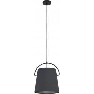 Lampa wisząca stożkowa Eglo Granadillos - Nowoczesny stal i tkanina Lampa wisząca stożkowa Eglo Granadillos - Nowoczesny stal i tkanina