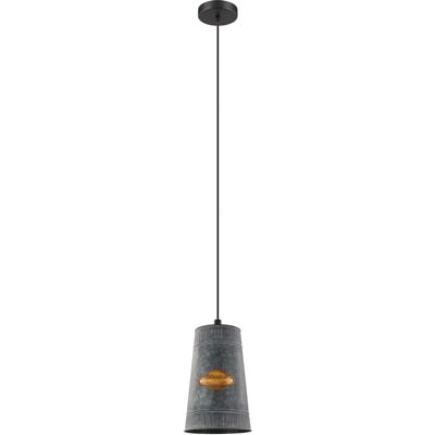 EGLO Honeybourne lampa wisząca - E27, Max 60W, 110cm Wysokość, 16cm Średnica EGLO Honeybourne lampa wisząca - E27, Max 60W, 110cm Wysokość, 16cm Średnica