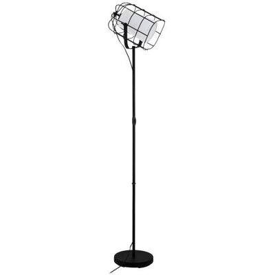 EGLO Bittams Lámpara de pie - Estilo moderno acero E27 28W EGLO Bittams Lámpara de pie - Estilo moderno acero E27 28W