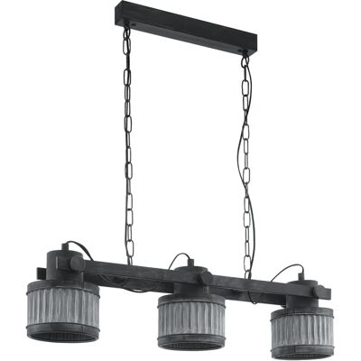 Lampa wisząca EGLO Turrock - Regulowana Stal E27 Lampa wisząca EGLO Turrock - Regulowana Stal E27