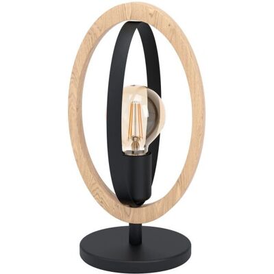 Lámpara de sobremesa EGLO Basildon - E27 40 W Negro, Marrón Lámpara de sobremesa EGLO Basildon - E27 40 W Negro, Marrón