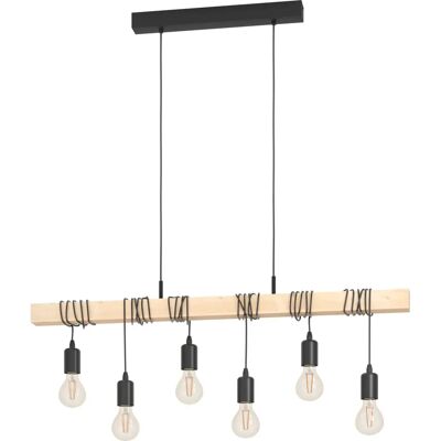 Lámpara colgante vintage industrial EGLO Townshend - Lámpara Lámpara colgante vintage industrial EGLO Townshend - Lámpara