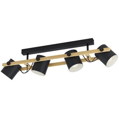 Lampa sufitowa EGLO Hornwood - Nowoczesny design z drewna i metalu Lampa sufitowa EGLO Hornwood - Nowoczesny design z drewna i metalu