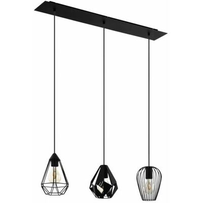EGLO Distaff Deckenlampe - 110cm - Schwarz EGLO Distaff Deckenlampe - 110cm - Schwarz