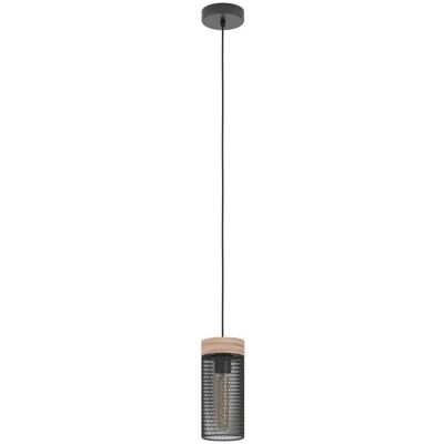 EGLO KILNSDALE Pendelleuchte - Industriell, Holz, E27 EGLO KILNSDALE Pendelleuchte - Industriell, Holz, E27