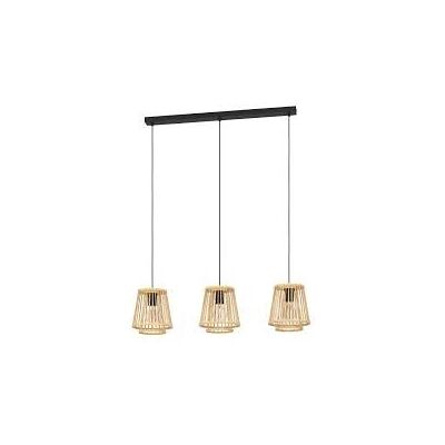 EGLO Hykeham Pendellampe - Naturlig Bambus - E27, 120W EGLO Hykeham Pendellampe - Naturlig Bambus - E27, 120W