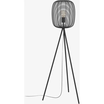 EGLO RINROE Schwarze Stehlampe - Vintage Modern Dekor EGLO RINROE Schwarze Stehlampe - Vintage Modern Dekor