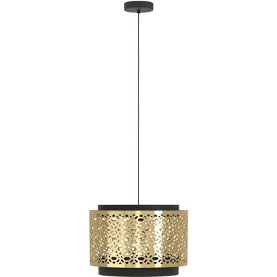 Lampa wisząca EGLO Sandbach - Czarny i Mosiężny - E27 Lampa wisząca EGLO Sandbach - Czarny i Mosiężny - E27