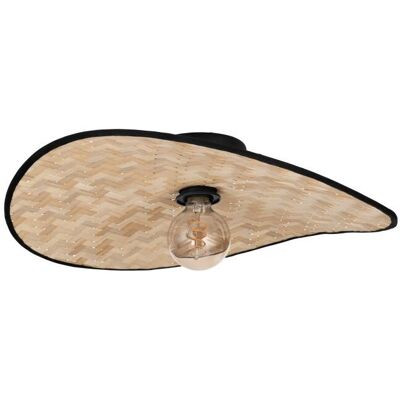 EGLO MARYWELL Organiczna Zakrzywiona Lampa Sufitowa z Bambusa EGLO MARYWELL Organiczna Zakrzywiona Lampa Sufitowa z Bambusa