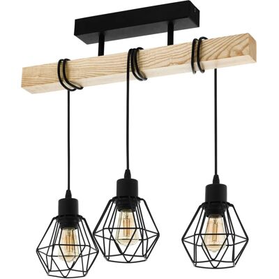 EGLO Townshend 5 Suspension Lighting - Vintage Industrial Style EGLO Townshend 5 Suspension Lighting - Vintage Industrial Style