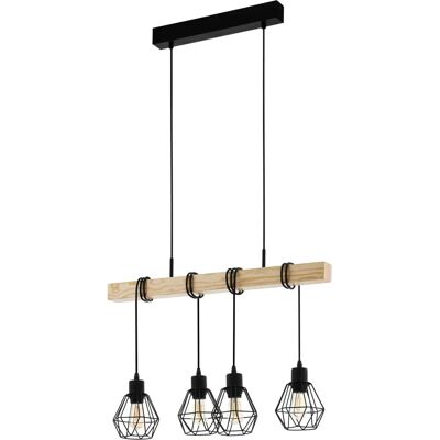 EGLO TOWNSHEND 5 Lampa wisząca - Styl Vintage Industrialny EGLO TOWNSHEND 5 Lampa wisząca - Styl Vintage Industrialny