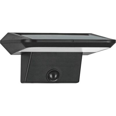 EGLO Porrassa LED-Wandleuchte - Solar, Schwarz, Sensor EGLO Porrassa LED-Wandleuchte - Solar, Schwarz, Sensor