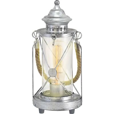 Eglo Vintage 49284 Lampa stołowa w antycznym srebrze - Lampa stołowa Eglo Vintage 49284 Lampa stołowa w antycznym srebrze - Lampa stołowa