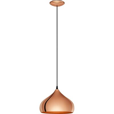 Lampa wisząca Eglo Hapton z miedzi - Lampa wisząca Lampa wisząca Eglo Hapton z miedzi - Lampa wisząca