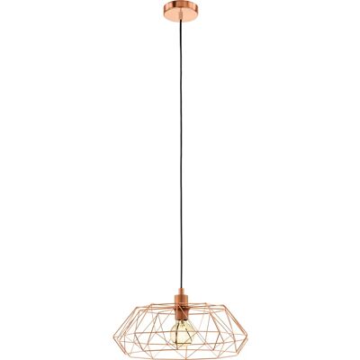 Eglo Carlton 2 Miedziana Lampa wisząca - Lampa wisząca Eglo Carlton 2 Miedziana Lampa wisząca - Lampa wisząca