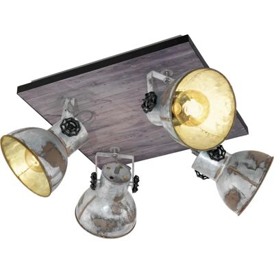 Eglo Vintage Barnstaple 4-punktowa lampa sufitowa - Styl Industrialny Eglo Vintage Barnstaple 4-punktowa lampa sufitowa - Styl Industrialny