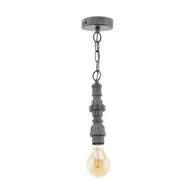 EGLO Chepstow Vintage Srebrna Lampa Wisząca - Oświetlenie EGLO Chepstow Vintage Srebrna Lampa Wisząca - Oświetlenie