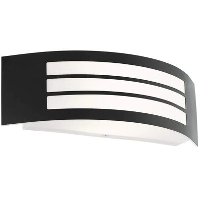 EGLO Lampada da parete Leirós - 31cm Dimerabile Bianco Esterno EGLO Lampada da parete Leirós - 31cm Dimerabile Bianco Esterno