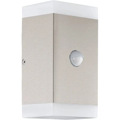 EGLO Luz de Pared Carpinera - Acero Inoxidable, Blanco Cálido - Exterior IP44 EGLO Luz de Pared Carpinera - Acero Inoxidable, Blanco Cálido - Exterior IP44