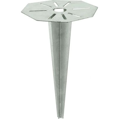 EGLO Brand Ground Spike - Outdoor Lighting Accessory - Silver EGLO Brand Ground Spike - Outdoor Lighting Accessory - Silver