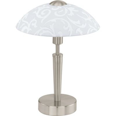 Lampada da tavolo Eglo Solo Nichel - Dimmer touch moderno Lampada da tavolo Eglo Solo Nichel - Dimmer touch moderno