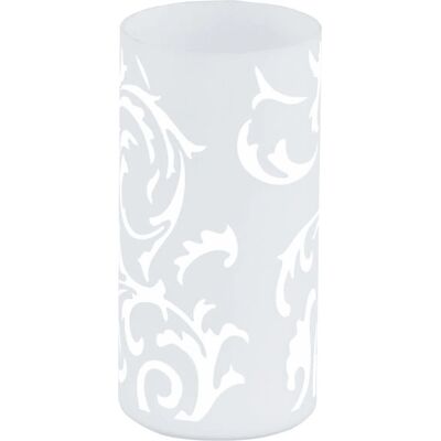 Lampe de table Geo blanche Eglo - E14 60W - Publicité Lampe de table Geo blanche Eglo - E14 60W - Publicité