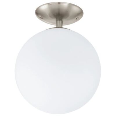 Eglo Rondo Nickel Deckenleuchte - Semi Flush - E27 60W Eglo Rondo Nickel Deckenleuchte - Semi Flush - E27 60W