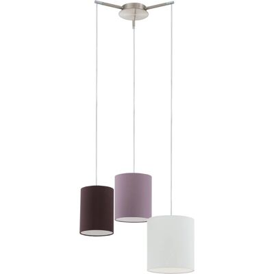 EGLO Tombolo Lampa Wisząca Nikiel Mat - E27 180W EGLO Tombolo Lampa Wisząca Nikiel Mat - E27 180W