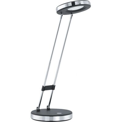 Eglo GEXO LED Biurkowa Lampa - Nowoczesna Czarna & Chrom - 3W Eglo GEXO LED Biurkowa Lampa - Nowoczesna Czarna & Chrom - 3W