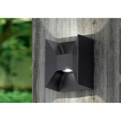 Eglo Morino Außenwandleuchte - LED 5 W, Weiß, Modernes Würfeldesign Eglo Morino Außenwandleuchte - LED 5 W, Weiß, Modernes Würfeldesign