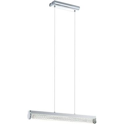 EGLO Moderne Chrom-Hängeleuchte - LED 24W, 1680 Lumen EGLO Moderne Chrom-Hängeleuchte - LED 24W, 1680 Lumen