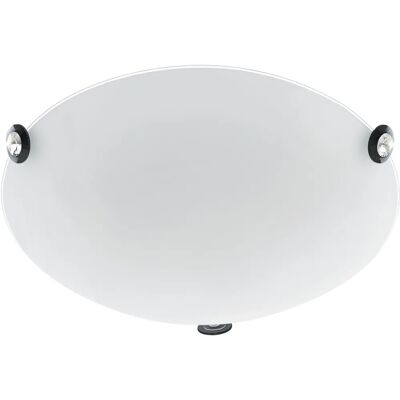 EGLO Deckenleuchte - Weiße Glasscheibe 12W - Deckenlampe EGLO Deckenleuchte - Weiße Glasscheibe 12W - Deckenlampe