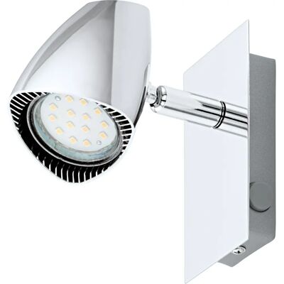 Foco LED Eglo Corbera - Ajustable, Acabado Cromo - Tipo de Producto Foco LED Eglo Corbera - Ajustable, Acabado Cromo - Tipo de Producto