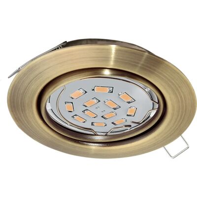 EGLO Peneto Einbauleuchte - GU10 LED, Verstellbar, Bronze - Einbauleuchte EGLO Peneto Einbauleuchte - GU10 LED, Verstellbar, Bronze - Einbauleuchte