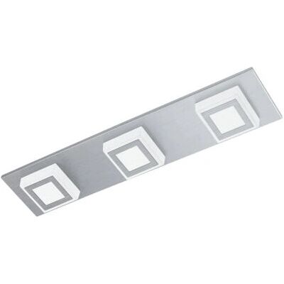 EGLO Modelo 94507 - Luz de Techo de Aluminio 3 llamas EGLO Modelo 94507 - Luz de Techo de Aluminio 3 llamas